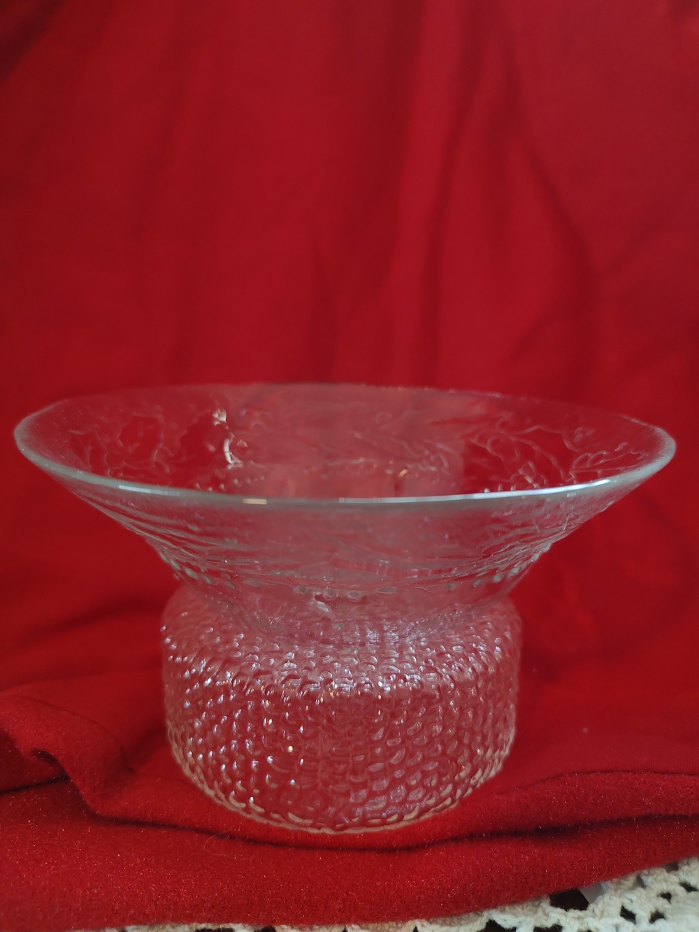 Arcoroc USA Holly Christmas Tree Soup/Salad Bowl